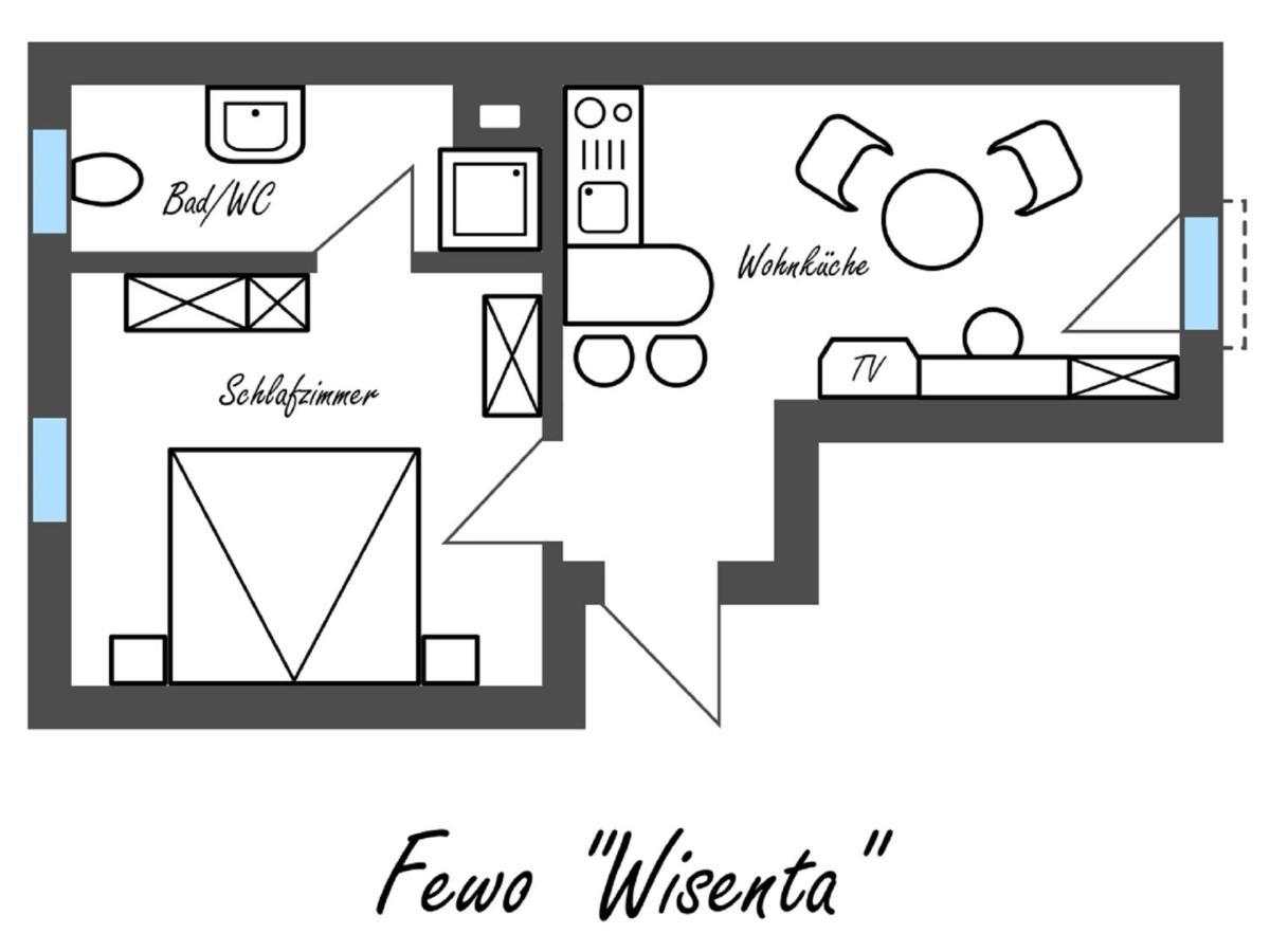 Feriengut Dietzsch Apartment Poritzsch Room photo
